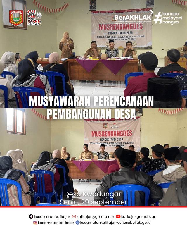 Musrenbangdes Desa Kwadungan: Merancang Masa Depan dengan Diskusi Bersama